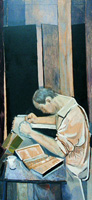 cm 80x180 oil on canvas 1998
